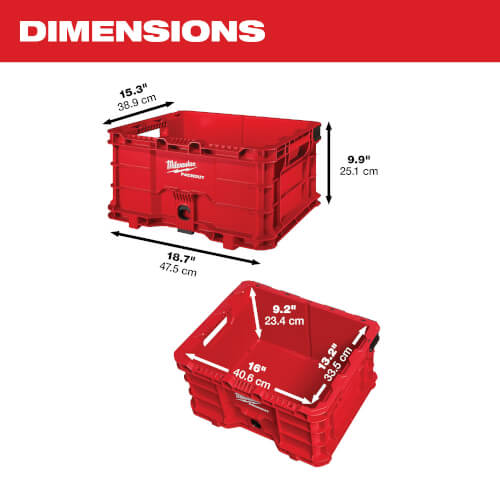 PACKOUT-DEEP-CRATE - Milwaukee PACKOUT-DEEP-CRATE - PACKOUT