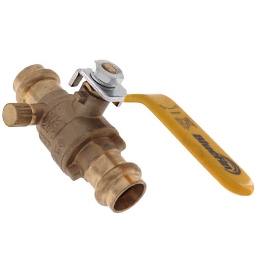 XFITTING 1/2" Press Ball Valve – Lead Free Brass, Full Port – 5-Piece Set
