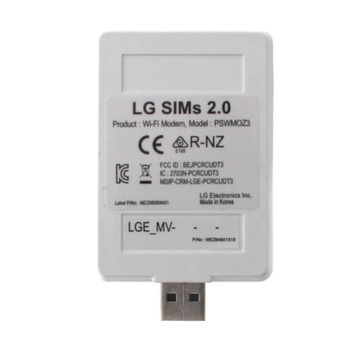 PSWMOZ3 - LG PSWMOZ3 - SIMs 2.0 Smart Inverter WiFi WLAN