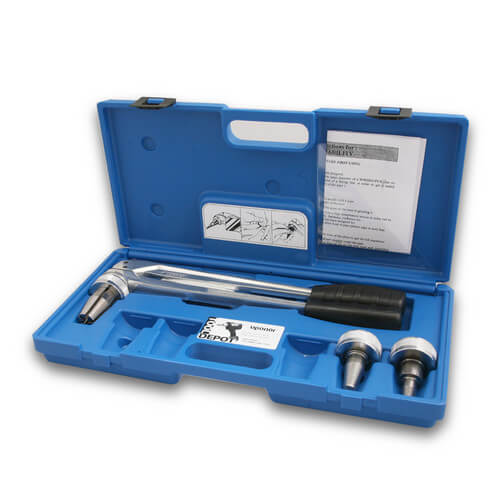 thumbnail image 2 of Findmall PEX Expander Tool Kit – 1/2, 3/4, 1 Inch Expansion Heads – With Carrying Case – For PEX & Aluminum Plastic Tubing 2 of 4
