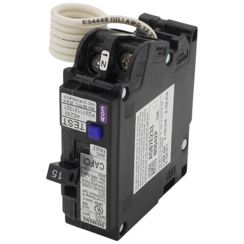 QA115AFC - Siemens QA115AFC - 1-Pole Miniature (AFCI) Circuit