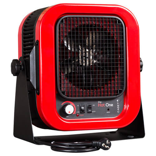RCP402S - Cadet RCP402S - The Hot One Garage u0026 Shop Heater, Red (240V -  4000W)