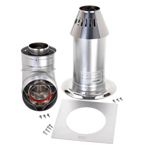RTG20281-1 - Rheem RTG20281-1 - Horizontal Vent-Cone Termination Kit (2 in.  x 4 in. Wall)