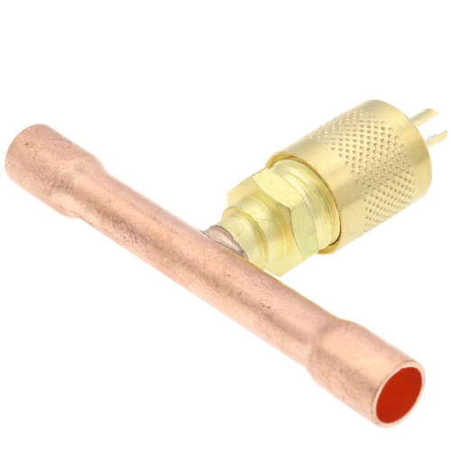 thumbnail image 2 of IRP 3/8 Inch Copper Tube Universal Line Service Valves With Schrader Core – CTE38 (2-Pack?) 2 of 5