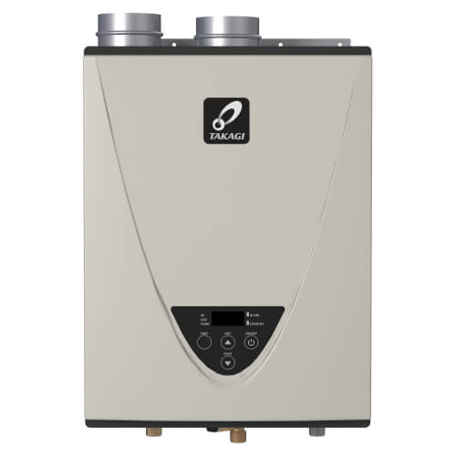 T-H3-DV-N - Takagi T-H3-DV-N - T-H3-DV-N Indoor Tankless High Efficiency  Condensing Water Heater (NG)