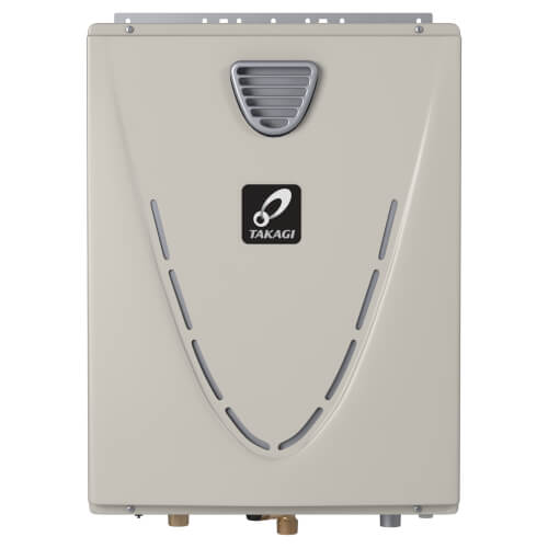 T-H3-OS-N - Takagi T-H3-OS-N - T-H3-OS-N Outdoor Tankless High Efficiency  Condensing Water Heater (NG)
