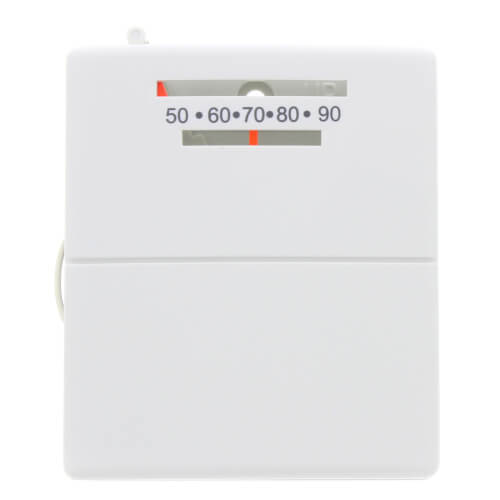 T10-1141SA - Lux T10-1141SA - Non-Programmable Easy Temp Heat-Only Mechanical  Thermostat
