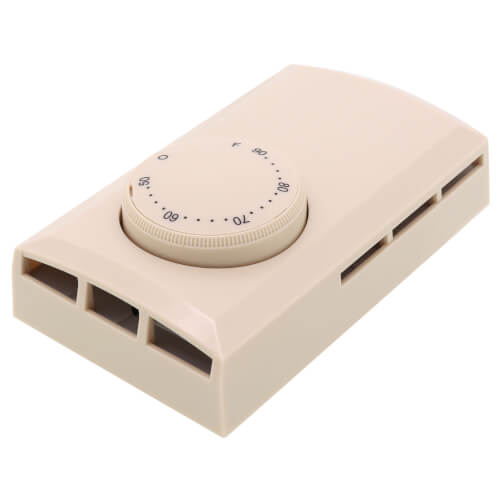 T522-A - Cadet T522-A - Double-Pole Wall-Mount Mechanical Non-programmable  Thermostat, 22 Amp, 120/240v (Almond)
