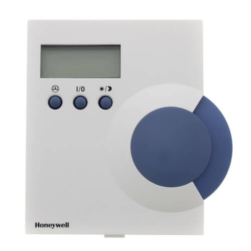 Honeywell デジタル丸型サーモスタット T7560A1018 - Honeywell T7560A1018 - 20K LCD Temp Wall Module w