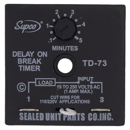 comodoro RETARDEZ Delay 2022 良品 TD73 - Supco TD73 - Time Delay, TD73