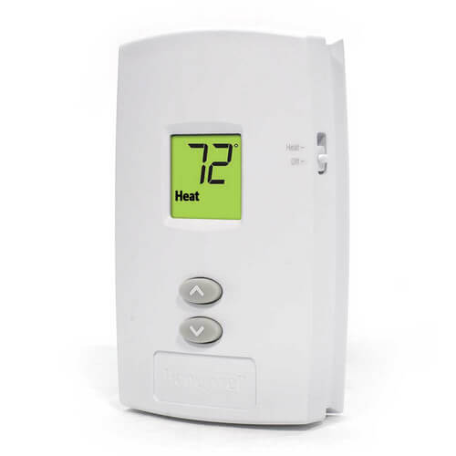 TH1100D1001 - Honeywell TH1100D1001 - PRO Non-Programmable Digital  Thermostat (1 Heat) Vertical Mount