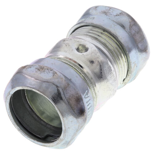Steel City TC111AN-RT 1/2 EMT Compression Connector, Steel - Non-Insulated - Raintight | Viking
