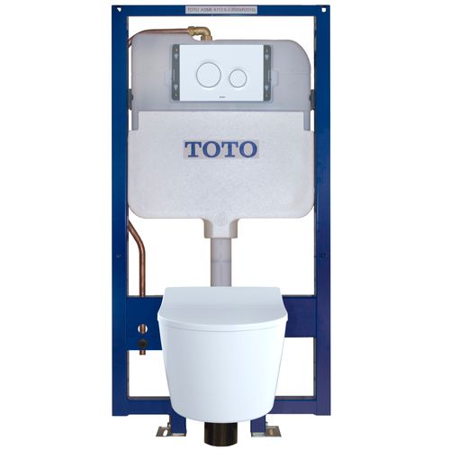 CWT447247CMFG-WH - TOTO CWT447247CMFG-WH - RP Wall-Hung D-Shape