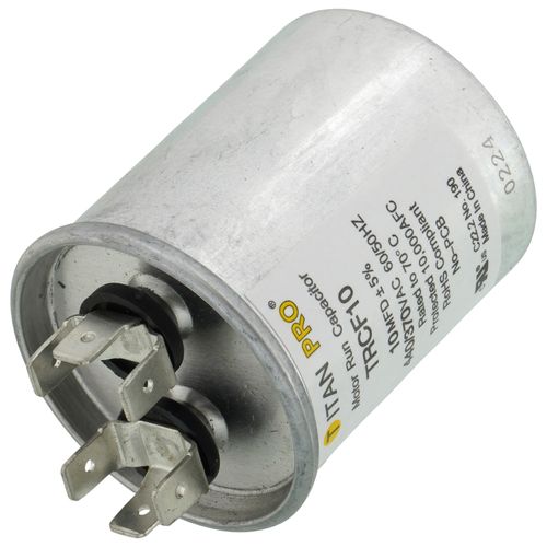1 of POCF10A Packard Titan HD Run Capacitor 10 MFD 440/370 Volt