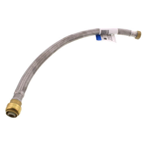 U3088FLEX24LF - SharkBite U3088FLEX24LF - 3/4 Sharkbite x 3/4 FIP Flexible  Water Heater Connector, Lead Free (24 Length)