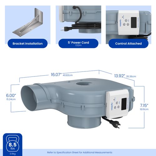 V42SNX - Aprilaire V42SNX - V42SNX Fresh Air Ventilator w