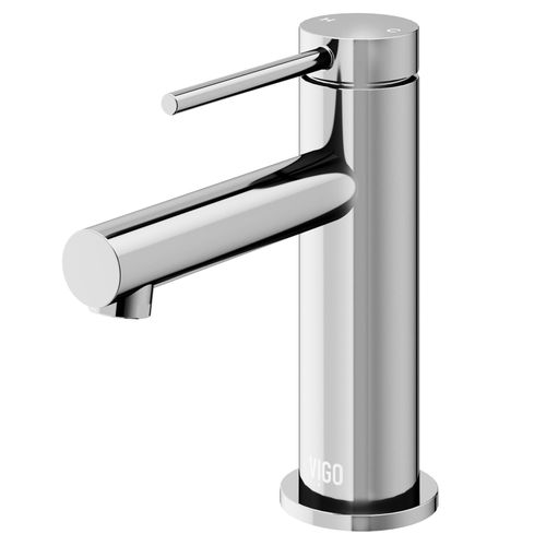 VG01055CH - VIGO VG01055CH - Jewel Single Handle Bathroom Faucet