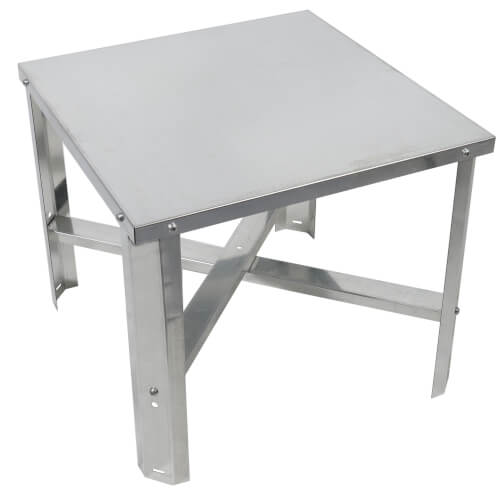 WHS3050 - Bluefin WHS3050 - 18 Gauge Steel Water Heater Stand (30 to 50  Gal.) 21 x 21 x 18