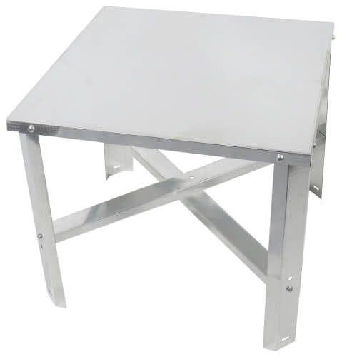 WHS3050 - Bluefin WHS3050 - 18 Gauge Steel Water Heater Stand (30 to 50  Gal.) 21 x 21 x 18