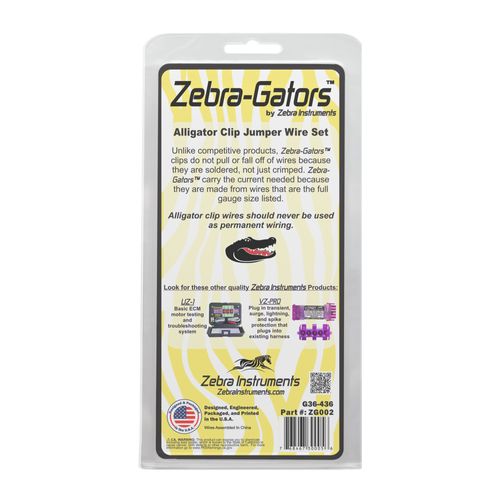 ZG002 - Zebra Instruments ZG002 - Zebra Gators – 10 Piece Small