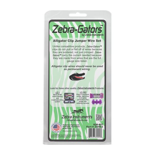 ZG003 - Zebra Instruments ZG003 - Zebra Gators – 8 Piece Medium