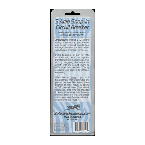 ZK003 - Zebra Instruments ZK003 - ZBreaker Set – Circuit Breakers