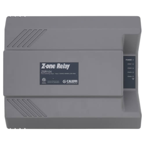 ZSR104 - Caleffi ZSR104 - 4 Zone Expandable Switching Relay w